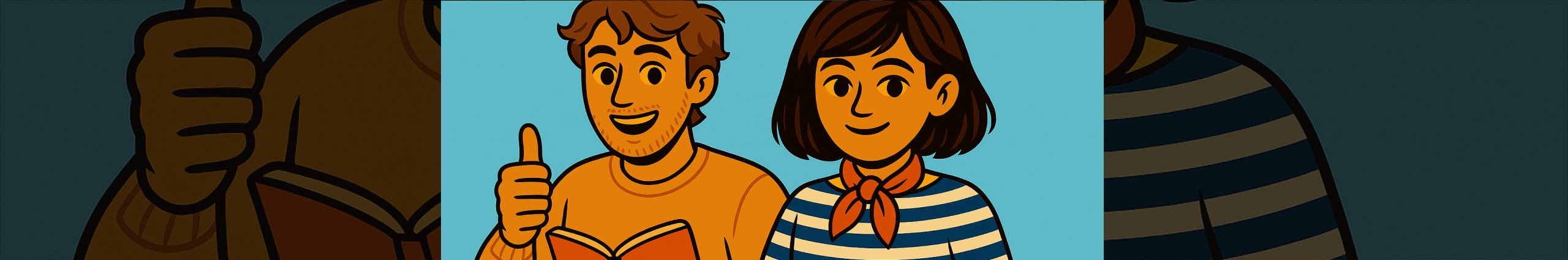 Learn French with Chloé and Léo